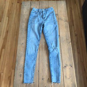 TALL High Waisted Skinny Jeans - New Look "Hallie" | Size 6 | 34" Long